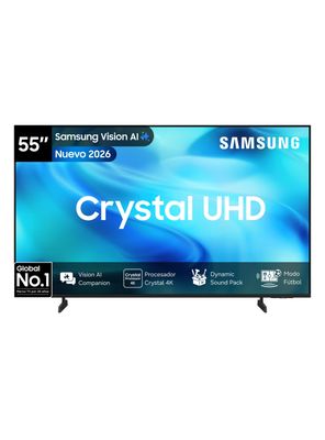 Samsung Led Smart Tv 55'' 4K Crystal Uhd Vision Ai U8000H