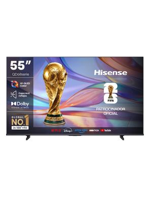 Hisense Qled Smart Tv 55'' 4K Uhd Google Tv 55Qd68Sg
