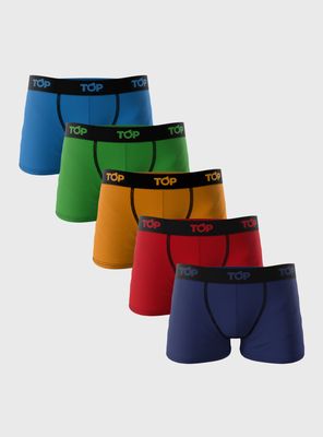 Pack 5 Bóxer Algodón