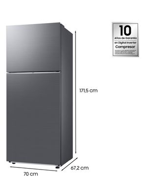Imagen 2 del producto Refrigerador Top Mount No Frost 391 Litros RT38CG6000S9ZS Space Max