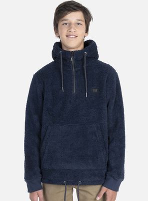 Polerón Chiporro Medio Cierre y Gorro