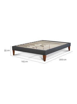Imagen 2 del producto Base Cama Europea Box 1.05 x 2.0 Mts 1.5 Plazas