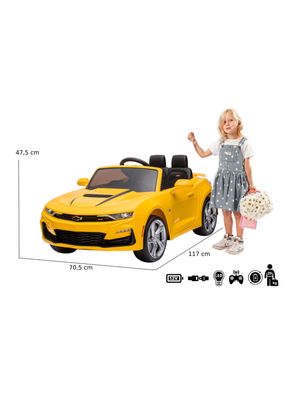 Imagen 2 del producto Auto a Control Remoto Chevrolet Camaro 12 Amarillo