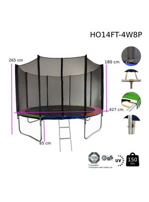 Imagen 2 del producto Cama Elástica Rainbow 14 Pies