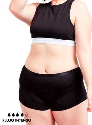 Calzón Menstrual Short Flujo Intenso