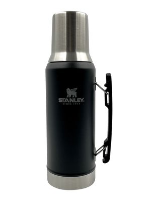 Termo para Agua 1.2 Litros Mate System Negro