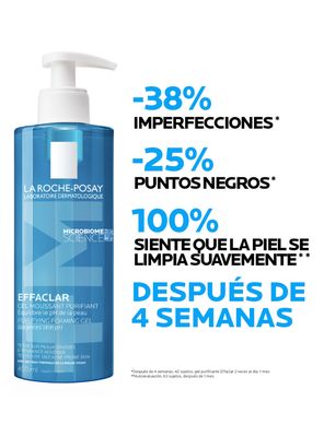 Imagen 2 del producto Limpiador Purificante Effaclar Gel +M 400 ml