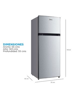 Imagen 2 del producto Refrigerador Top Mount Frío Directo 204 Litros MDRT294FGE50