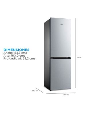 Imagen 2 del producto Refrigerador Bottom Freezer No Frost 273 Litros MDRB379FGF50