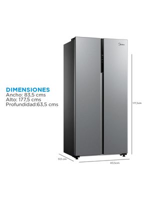Imagen 2 del producto Refrigerador Side by Side No Frost 460 Litros MDRS619FGE50