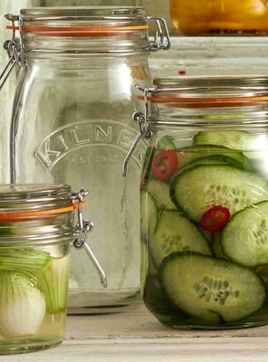 Imagen 2 del producto Frasco Redondo Vidrio 1 Lt