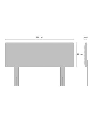 Imagen 2 del producto Cama Europea Everest Cobre King + Respaldo