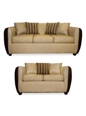 Juego de Living Oklahoma 3-2 Cuerpos Tela-Pu