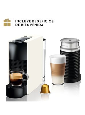 Imagen 2 del producto Cafetera de Cápsulas Essenza Mini Blanca + Espumador de Leche Aeroccino 3