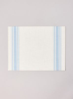 Imagen 2 del producto Pack 4 Individuales Rayas Azul 42x32 cm