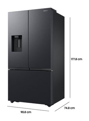 Imagen 2 del producto Refrigerador French Door No Frost 576 Litros Dual Ice Maker RF27CG5410B1ZS