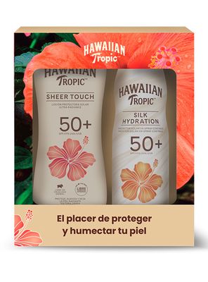 Pack Hawaiian Tropic Protector Solar Sheer Touch SPF+50