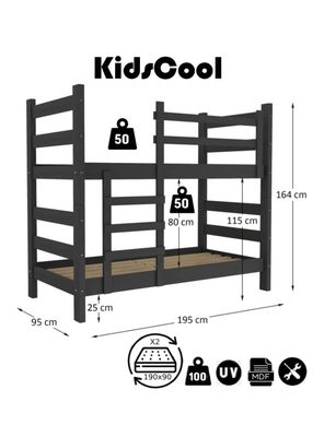 Imagen 2 del producto Camarote Essenciale 1 Plaza