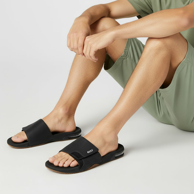 Sandalia Fanning Slide Hombre