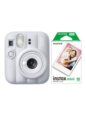 Fujifilm Cámara Instantánea Instax Mini 13 White + Pack 10