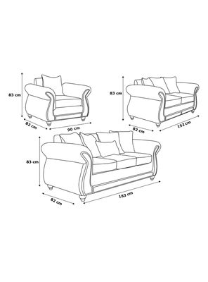 Imagen 2 del producto Living Franco 321 Cuero Auris