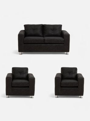 Juego Living George 211 Cuero Auris