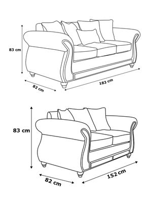 Imagen 2 del producto Juego Living George 32 Cuero Auris