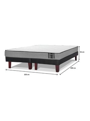 Imagen 2 del producto Cama Europea Star 2 Plazas x 200 cm Base Dividida