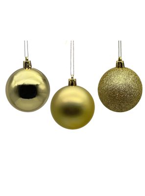 Imagen 2 del producto Set de 12 Esferas Doradas 6 cm