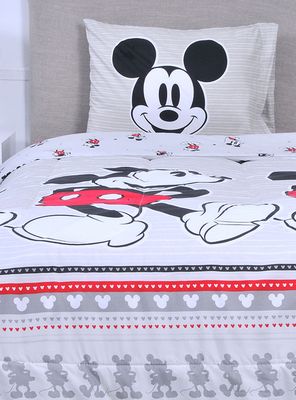 Plumón Relleno Single Mickey 1.5 Plazas