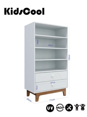 Imagen 2 del producto Clóset 6 Espacios Harmony BY610 Blanco