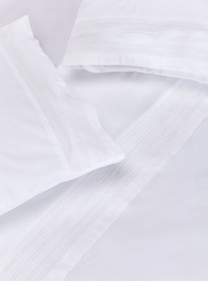 Imagen 2 del producto Sábanas Super King 200 Hilos Blanca Bordada