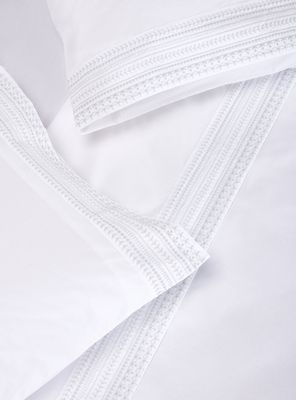 Imagen 2 del producto Sábanas 2 Plazas 200 Hilos Grey Bordada