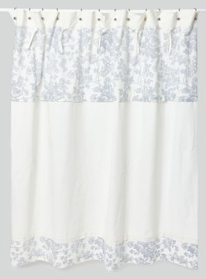 Cortina Baño Floral 180x180 cm