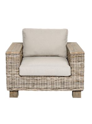 Imagen 2 del producto Sillón Victoria White 1 Cuerpo Ratán