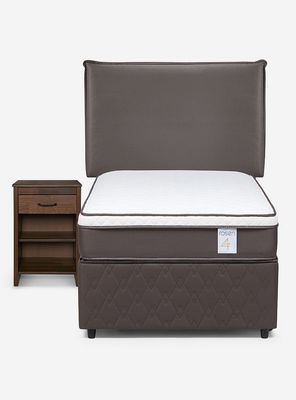 Imagen 2 del producto Diván New style 4 1.5 Plazas + Respaldo + Velador Maurice