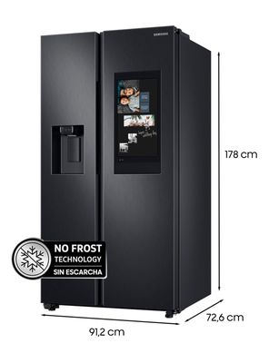 Imagen 2 del producto Refrigerador Side by Side No Frost 585 Litros con Family Hub RS58T5561B1/ZS
