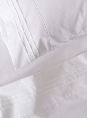 Imagen 2 del producto Sábana 1.5 Plazas 200 Hilos Antonie Blanco