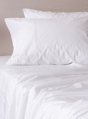 Imagen 1 del producto Sábana Súper King Plazas 200 Hilos Antonie Blanco