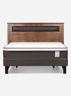 Imagen 2 del producto Cama Europea New style 4 Plus 2 Plazas + Respaldo Ferrara