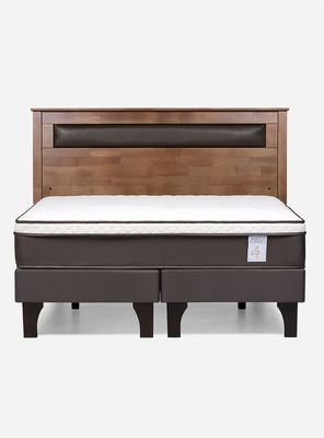 Imagen 2 del producto Cama Europea New Style 4 Plus 2 Plazas Base Dividida + Respaldo Ferrara