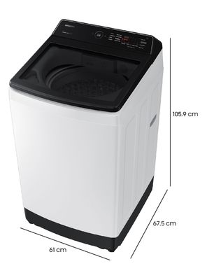 Imagen 2 del producto Lavadora Carga Superior 13 Kg EcoBubble WA13CG5441BWZS