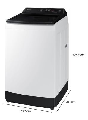 Imagen 2 del producto Lavadora Carga Superior 19 Kg con Eco Bubble WA19CG6441BWZS