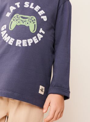 Imagen 2 del producto Polera Estampado Flock