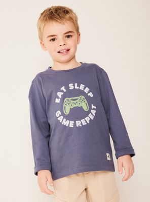 Polera Estampado Flock