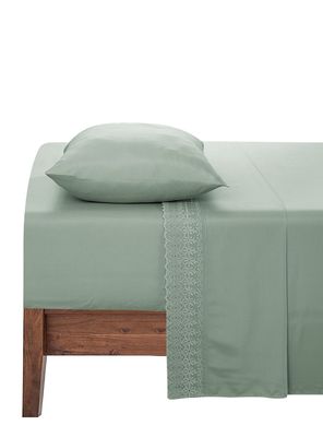 Sábanas 2 Plazas Microfibra Blonda