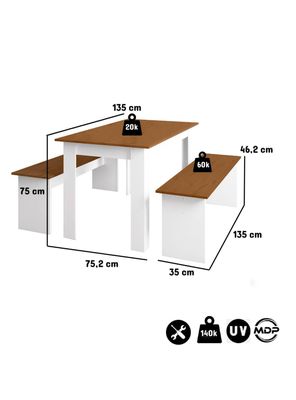 Imagen 2 del producto Comedor Natura Zanzini 