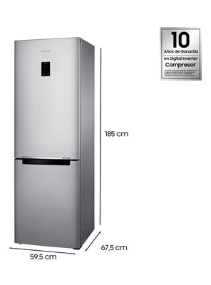 Imagen 2 del producto Refrigerador Bottom Mount Freezer 328 Litros No Frost RB33J3230SA/ZS