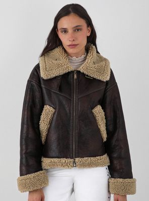 Chaqueta Aviadora Bonded