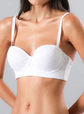 Sostén Sin Bretel Copa Encaje